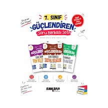 Ankara Yayıncılık 2027 7. Sınıf Fen Bilimleri + Sosyal Bilgiler + Din Kültürü Ve Ahlak Bilgisi Yeni Müfredat Bağlam Temelli Güçlendiren Soru Bankası Seti 3 Kitap