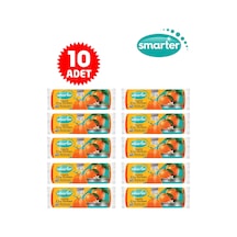 Smarter 10 Adet Büyük Büzgülü Mandalina K. Çöp Torbası Çöp Poşeti