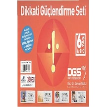 Dikkati Güçlendirme Seti 6 Yaş (3 Kitap Takım) - Osman Abalı - Adeda