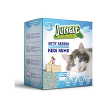 Jungle Aktif Karbon Grey Marsilya Sabunu Kokulu Kedi Kumu 6 L Jungle Aktif Karbon Grey Marsilya Sabunu Kokulu Kedi Kumu 6 L