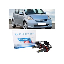 Subaru Justy Led Xenon Uzun+kısa Far Ampulü H4 Ultimate 9500 Lumens Yeni Seri Beyaz