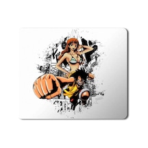 Luffy E Namı Baskılı Mousepad Mouse Pad