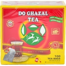 Do Ghazal Seylan Siyah Süzen Bardak Poşet Çay 100'lü