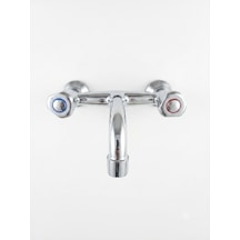 Doras Premium Anka Sabit Lavabo Bataryası Krom