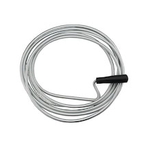 Gider Açma Teli 8 M - Lavabo Küvet Ve Duş Tıkanıklığı İçin Profesyonel Spiral