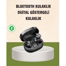 Led Ekranlı Şarjlı Kablosuz Kulak İçi Kulaklık Mh-hs9716-9203