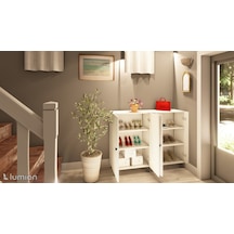 Atlas Çok Amaçlı Mutfak Banyo Ayakkabılık Dolabı 137 Cm