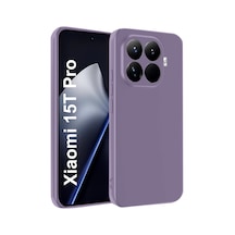 Xiaomi Mi 15t Pro Uyumlu First Silikon - Lila