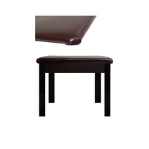 Midex Tbx-144sr Üst Kalite Piyano Taburesi Gizli Bölmeli Kahve Renk 32x54x48 Açık Bej