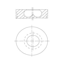 Mahle 0095000 Motor Piston Segman Std Ducato- master- movano- boxer 2.8 Td 94.40 3x2x2.5 009pı0005010086 99477111- 500340853
