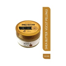 Olgasis Shea Butter Body Scrub İnce Granül Hassas Ciltlere Ölü Deri Gideren Deniz Tuzu Vücut Peeling