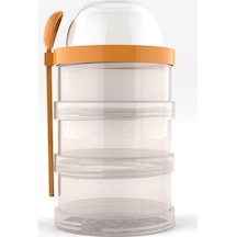 Zweikell Infinity Turuncu Bpa İçermez 700 Ml Atıştırmalık Kabı Çok Renkli