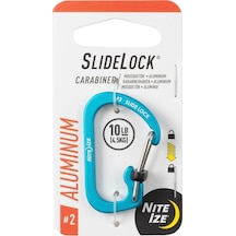 Nite Ize Slidelock Alüminyum Carabiner 2- Mavi