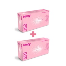 Tenty Nitril Pembe Eldiven 2 Li Paket M Beden
