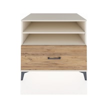 Kronos Şifonyer 2 Raflı Tek Çekmeceli 88x59x80 Aytaşı-çam Aytaşı