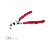 Izeltaş Dış Segman Pensi Yayli Eğri 210 Mm