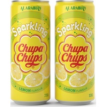 Chupa Chups Sparkling Lemon Flavour - Limon Aromalı Gazlı İçecek 330 Ml 2 Adet