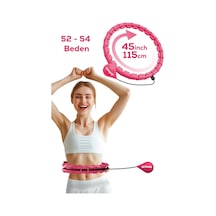Diğer Hula Hoop Bel Bölgesi Ayarlanabilir,akıllı Bel İnceltme Çemberi