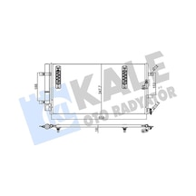 Kale 375800 Klima Radyatörü Kondanser - Audi A4 2007-2012 3.2 Fsi Klimalı Modeller 8k0260403m - 8k0260403e - 8k0260403d - 8k0260403ab - 4g0260403a - 8k0260401d - 8k0260401e - 8k0260401h - 8k0260401l - 8k0260401n - 8k0260401q - 8k0260403af - 8k0260403ae