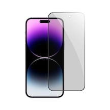Ally İphone 14 Pro Privacy Hayalet Full Koruma Tempered Cam Ekran Koruyucu- 5775