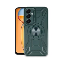 Samsung Galaxy A55 5g Kılıf Lincoln Silikon - Koyu Yeşil 0.2M-Çok Renkli
