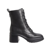 Calvin Klein Platform Heel Combat Kadın Siyah Bot