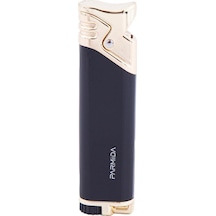 Tek Torch Pürmüz Siyah-gold Puro Çakmağı - Tr6002