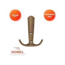 Focus Portmanto Askısı, Metal Vestiyer Askısı, 72 Gr, Dolap Ve Duvar Askılığı, Anti K Sari Vidalı