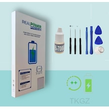 Tkgz - Huawei Mate 10 Lite - Batarya Pil Güçlendirilmiş + Tamir Seti + B-7000 - Realpower