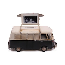 Himarry Dekoratif Metal Minibüs Çerçeveli Ve Kumbaralı Knm-1210e-3394s