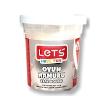 Lets Oyun Hamuru 115 G Beyaz - 2 Adet