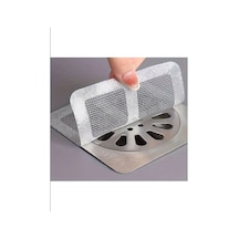 10 Adet Yapışkanlı Kullan At Gider Kapağı, Böcek Önleyici File Banyo Yapışkanlı Lavabo Süzgeci Diğer
