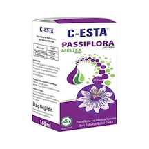 C-Esta Passiflora ve Melisa İçeren Takviye Edici Gıda 150 ML