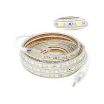 Hortum Şerit Led Beyaz 15 Metre 220v Standart Fiş
