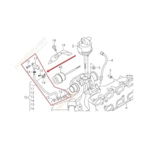Volkswagen Amarok Map Sensörü Basinç Sensörü 2010-2016 2h0145049 0281006061 2.0 Tdı