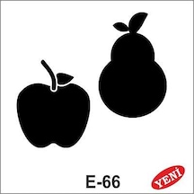 E-66  Artebella Stencil 10x10 Cm