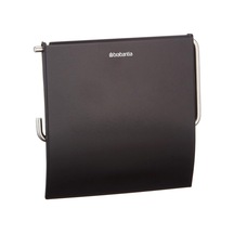 108600 Tuvalet Kağıdı Tutacağı, Paslanmaz Çelik, Mat Siyah, 30 X 20 X 10 Cm Diğer