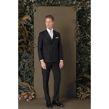 Efor Tk 884 Slim Fit Siyah Klasik Takım Elbise Siyah