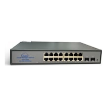 Novacom Nvc-hıs2116g2s 16 Port + 2 Sfp Gigabit Plastik Kasa Ethernet Switch