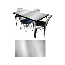 Masa Kaplama Folyosu Mobilya Masa Kaplama Folyoları Metal Plaka D