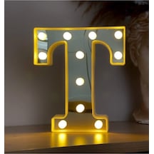 3d Işıklı Led Harf Dekoratif Aydınlatma-107 Çok Renkli