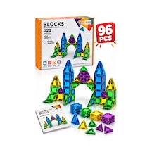 6 Parça Manyetik Yapı Blokları Eğitici Mıknatıslı Zeka Geliştirici Oyuncak 3+ Yaş