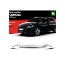 Yeni Hyundai İ20 Krom Cam Çıtası. 8Prç. 304 Paslanmaz