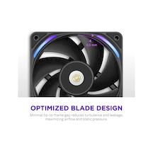 Nzxt F240x Single-frame Rgb 240mm Siyah Kasa Fani