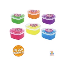 Slime Oyun Jeli - Eğlenceli Ve Yaratıcı 6 Adet Paket Turuncu