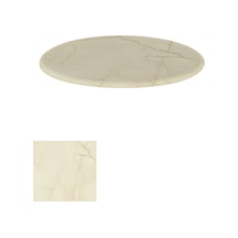 Wermodin Masa Tablası Yuvarlak 107 Cm - Golden Marble Çok Renkli