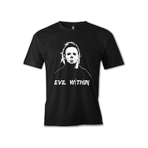 Halloween - Myers Siyah Erkek Tshirt