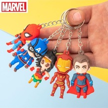 Marvel Kahramanlar Anahtarlık Çanta Süsü Aksesuar