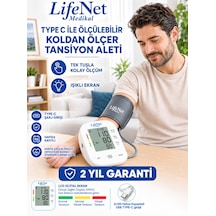 Dijital Üst Koldan Ölçer Tam Otomatik Tansiyon Aleti Usb Girişli Fc-bp101