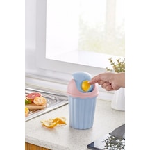 Baysal Mini Masaüstü Çöp Kovası - Mavi 11202